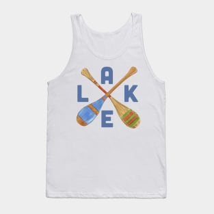 Lake paddles Tank Top